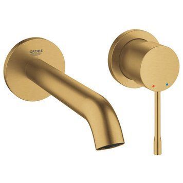 Смеситель скрытого монтажа для раковины Grohe Essence 29192GN1 брашированное золото 543588 фото