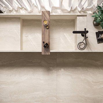Керамограніт Florim Group Authentic Luxe 781137 Auth Pearl Travertine Silk 60х120 см 586375 фото