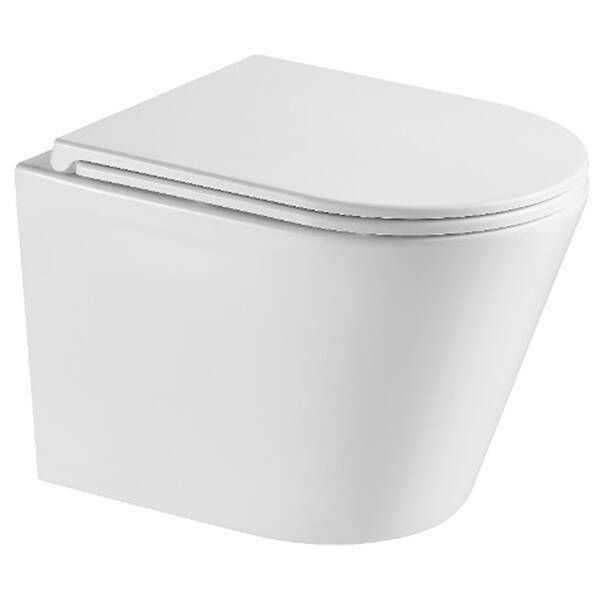Унітаз підвісний Devit Calma DCA0530111W з кришкою soft-close, білий глянець 599119 фото