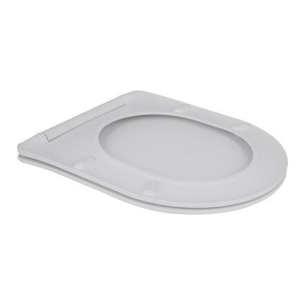 Сидіння для унітаза Qtap (Jay 490, Swan 490) з мікроліфтом Slim QT99SC6106W SD00052113 фото