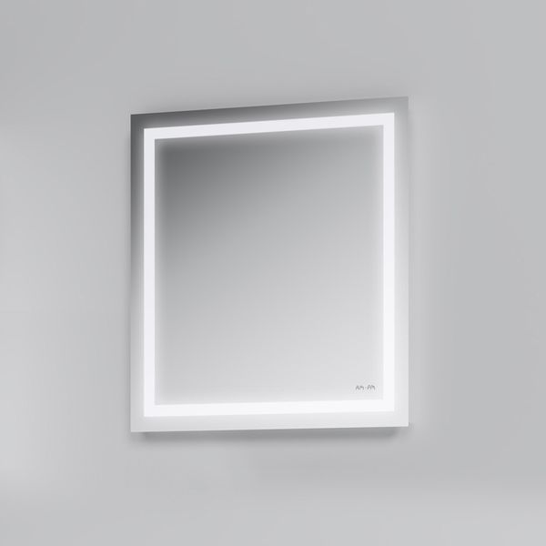 M91AMOX0651WG38 Gem, дзеркало настінне з контурним LED-підсвічуванням, 65 см (1 сорт) 520811 фото