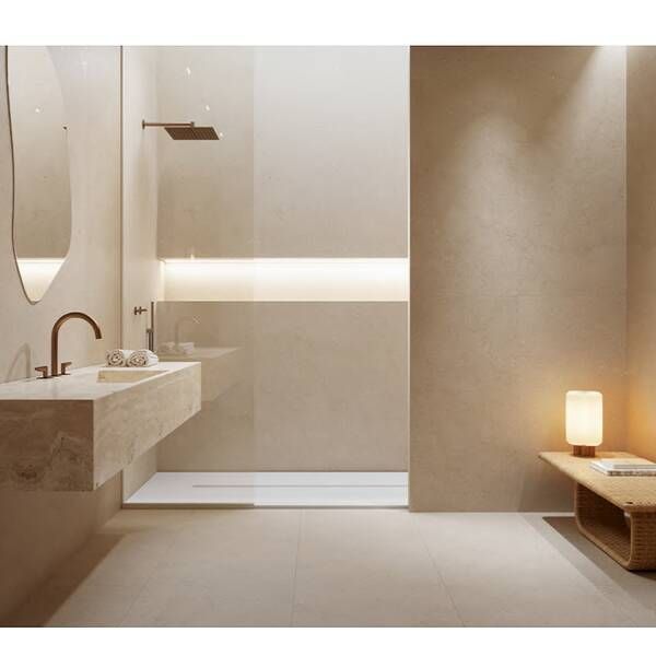 Керамограніт Opoczno Pl Kalkaria Nature Beige Matt Rect 59,8х119,8 см 535774 фото