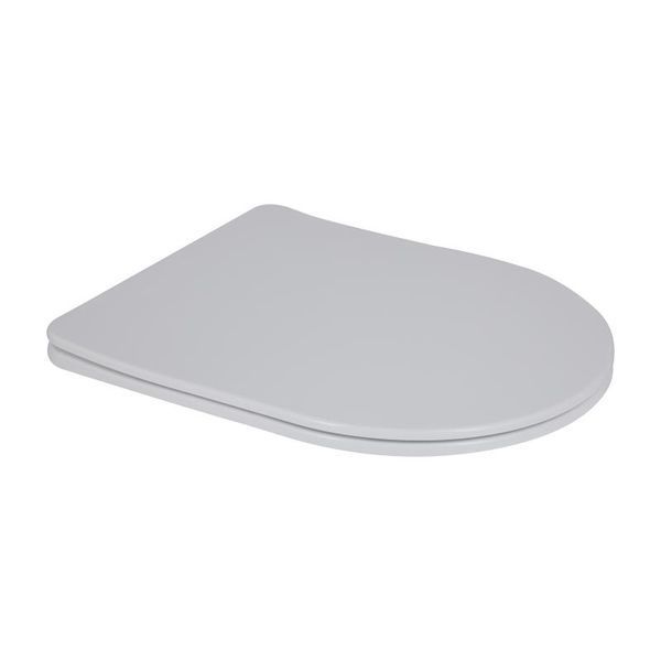 Сидіння для унітаза Qtap (Jay 490, Swan 490) з мікроліфтом Slim QT99SC6106W SD00052113 фото