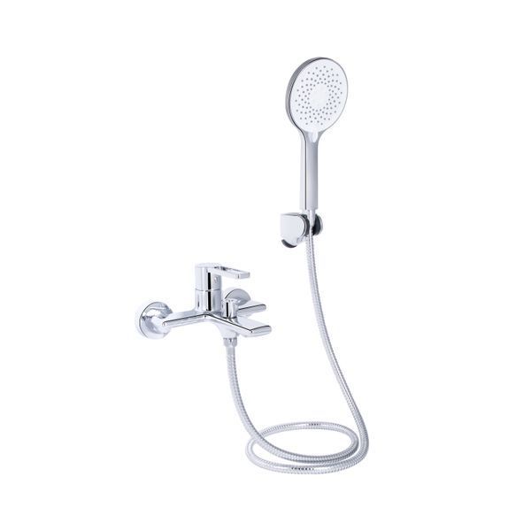 Смеситель для ванны Qtap Taurus (c душевым гарнитуром) QTTAU259CRM45661 Chrome SD00051785 фото
