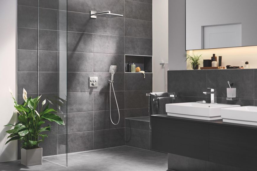 GROHTHERM SMARTCONTROL набір прихованого монтажу з верхнім душем 310 на 3 функції, колір хром 95067 фото