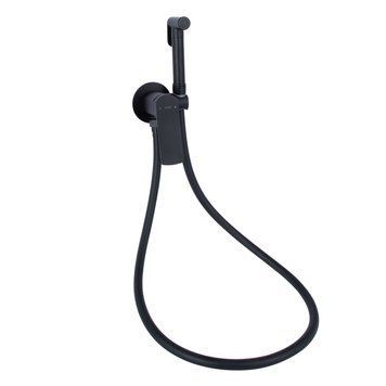 Набор для гигиенического душа Qtap Slavonice округлый QTSLA262BLM45917 Black Matt SD00052041 фото