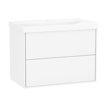 Комплект меблів: тумба + умивальник VILLEROY&BOCH, 80см, білий 99427 фото