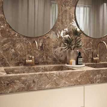 Керамограніт APE Imperial Brown Pol Rect 60x120 см 597391 фото