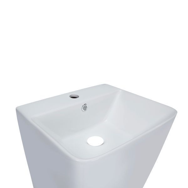 Раковина для підлоги моноблок Qtap Tern 440х380х830mm White QT1711G302WN SD00053088 фото