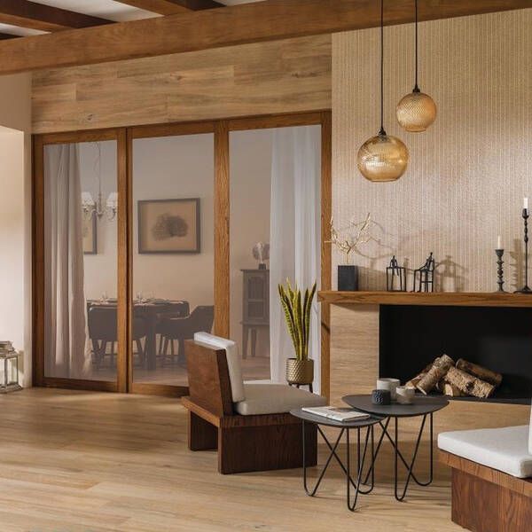 Плитка Porcelanosa Starwood Ice Tanzania Almond 45x120 см 389191 фото
