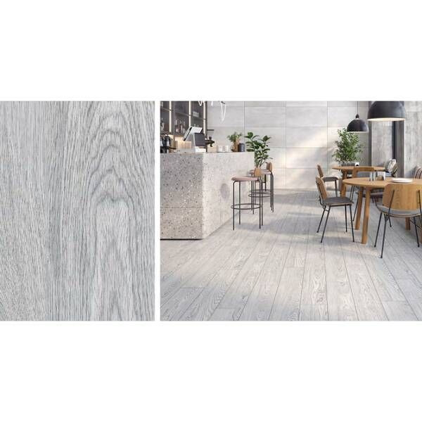 Керамограніт Cersanit Emberwood Grey Mat Rect 19,8х119,8 см 579344 фото