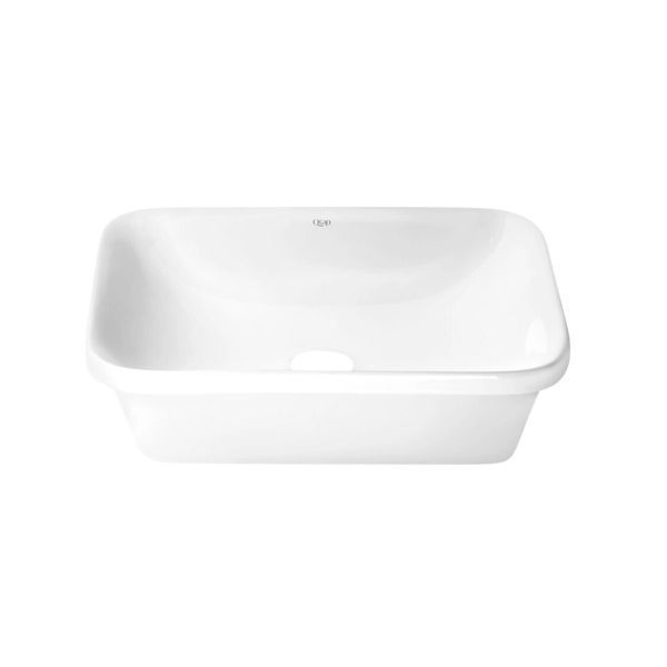 Комплект Qtap Scorpio: Раковина врізна прямокутна 500х380х145 мм White + Донний клапан PU02 SD00053414 фото