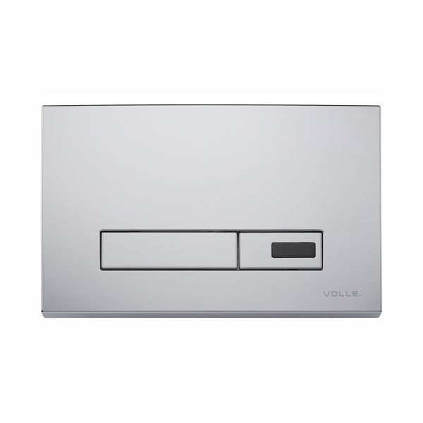 VOLLE MASTER EVO SENSOR комплект інсталяції&nbsp;для&nbsp;унітазу&nbsp;4в1&nbsp;(інсталяція, кріплення, прокладка, клавіша LARGO EVO SENSOR&nbsp;cromo) 93020 фото