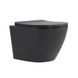 Унітаз підвісний Robin Ultra Quiet 490&times;365&times;325 мм, Anthracite, з сидінням Slim Duroplast / Soft-close / Quick Release QT13332381АSAN Qtap SD00054283 фото 1