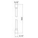 Шланг для ручного душа Qtap Hadice 1600 мм QT054BL43074 Black Matt SD00049191 фото 2