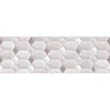 Плитка Ceramica Deseo Violeta Silver Decor 30х90см декор 534675 фото