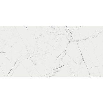 Керамограніт Cerrad Gres Marmo Thassos White Rect 159,7x79,7 см 529973 фото