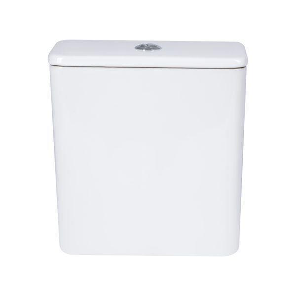 Унітаз-компакт Qtap Presto Quadro безободковий з сидінням Soft-close QT24221215AW SD00052480 фото