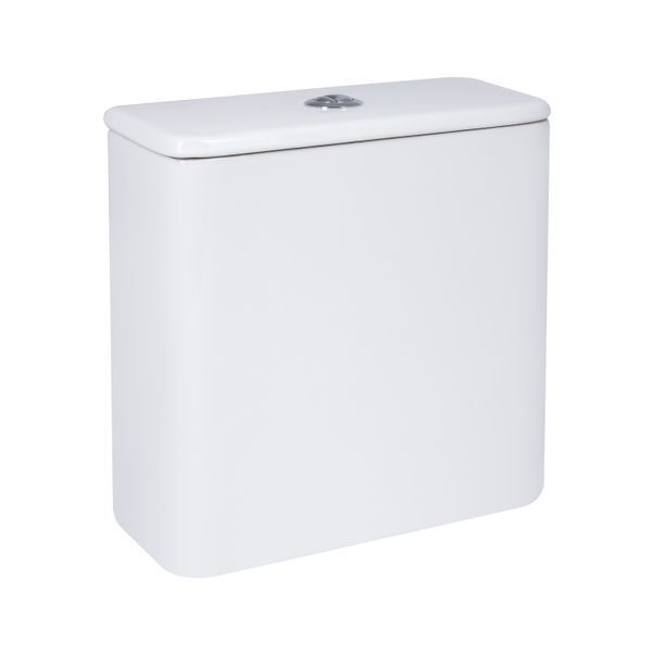 Унітаз-компакт Qtap Presto Quadro безободковий з сидінням Soft-close QT24221215AW SD00052480 фото