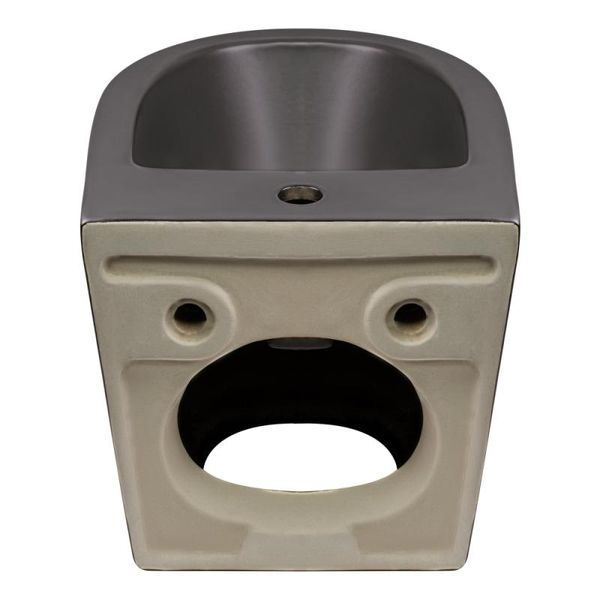 Біде підвісне Qtap Robin 495х370х325 Matt black QT1355046FMB SD00042545 фото