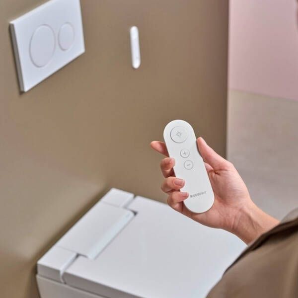 Унітаз-біде підвісний Geberit AquaClean Alba 146.350.01.1, KeraTect, накладка біла 563054 фото