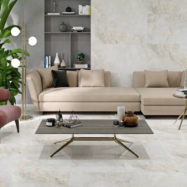 Керамограніт Cersanit Randy Cream Satin Rect 59,8x59,8 см 559693 фото