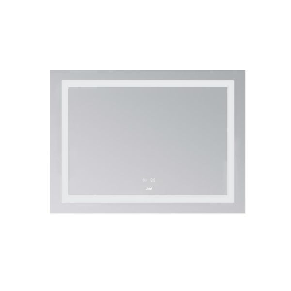 Зеркало Lidz Kubis (KU1) 700х500 с LED-подсветкой Touch, с антизапотеванием, с диммером, рег. яркости LD78LF90448485 SD00054609 фото