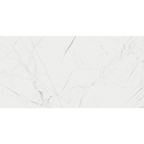 Керамограніт Cerrad Gres Marmo Thassos White Rect 159,7x79,7 см 529973 фото