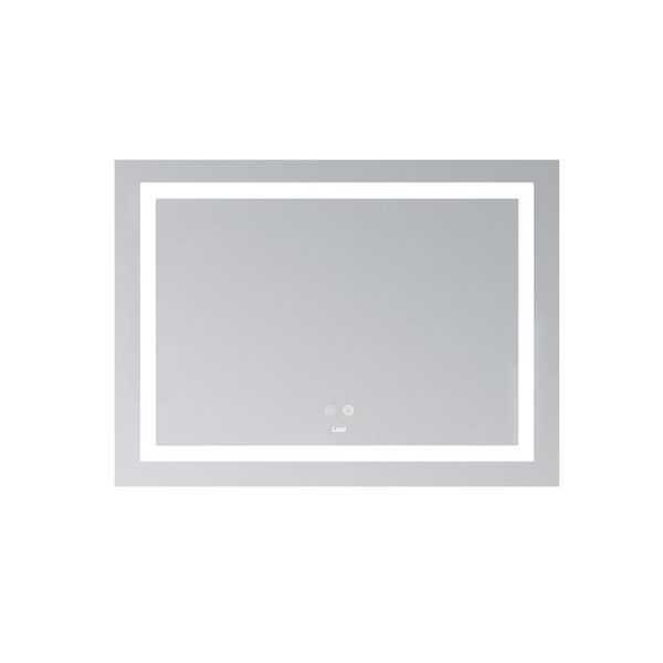 Зеркало Lidz Kubis (KU1) 700х500 с LED-подсветкой Touch, с антизапотеванием, с диммером, рег. яркости LD78LF90448485 SD00054609 фото