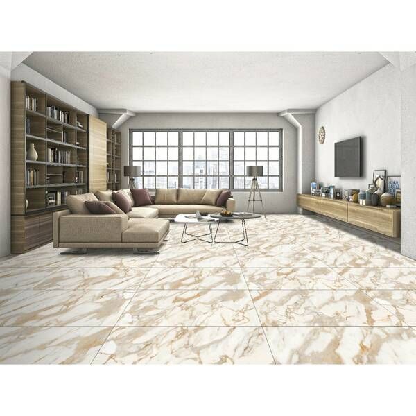 Керамограніт Almera Ceramica-2 Royal Calcatta Gold 60x120 см 542256 фото