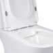Унітаз-компакт Qtap Presto Quadro безободковий з сидінням Soft-close QT24221215AW SD00052480 фото 9