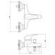 Смеситель для ванны Brinex 36W 006 SD00035691 фото 2
