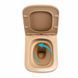 Унитаз подвесной Tern Ultra Quiet 490&times;365&times;325&nbsp;мм, Beige, с сиденьем Slim Duroplast / Soft-close / Quick Release QT17332303ASSB Qtap SD00054290 фото 6