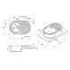 Кухонна мийка Lidz 780x500/200 COL-06 (LIDZCOL06780500200) SD00039794 фото 2