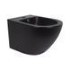 Біде підвісне Qtap Robin 495х370х325 Matt black QT1355046FMB SD00042545 фото 1