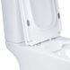 Унітаз-компакт Qtap Presto Quadro безободковий з сидінням Soft-close QT24221215AW SD00052480 фото 8