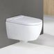 Унітаз-біде підвісний Geberit AquaClean Alba 146.350.01.1, KeraTect, накладка біла 563054 фото 6