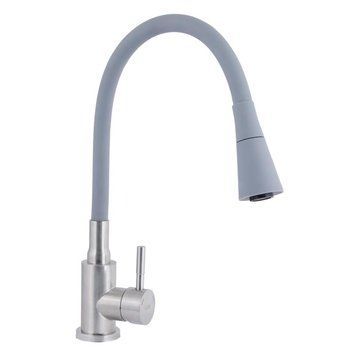 Смеситель для кухни Lidz Aria 015F31 с гибким изливом (k35) LDARI015F31GNK31871 GNK SD00037972 фото
