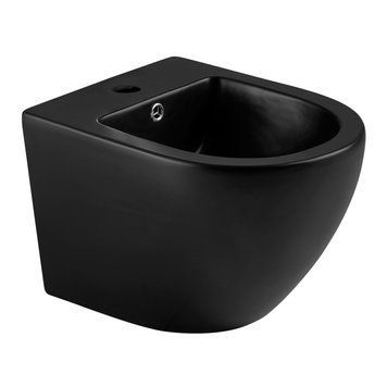 LESNA BLACK біде підвісне 49,5*37*32,5 см, чорне матове 79254 фото