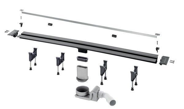 Комплект: лоток Advantix Vario, дизайн-вставка Visign SR1 матова 43378 фото