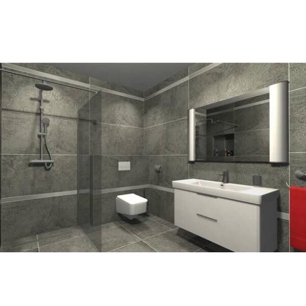 Керамогранит Opoczno Pl Newstone Graphite 59,8x119,8 см 559862 фото