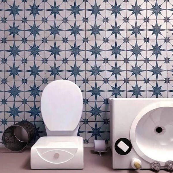 Плитка Ceramica Deseo Pav Star Blue 45x45 см 579519 фото