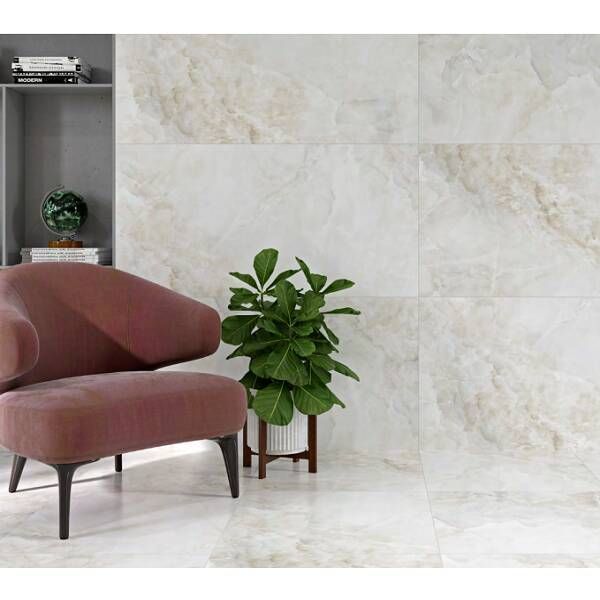 Керамограніт Cersanit Randy Cream Satin Rect 59.8x119.8 см 559691 фото