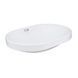 Комплект Qtap Leo: Раковина врізна овальна 590x400x170 мм White + Донний клапан PU02O SD00053416 фото 6