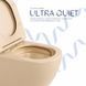Унитаз подвесной Robin Ultra Quiet 490&times;365&times;325&nbsp;мм, Beige, с сиденьем Slim Duroplast / Soft-close / Quick Release QT13332381АSSB Qtap SD00054280 фото 2
