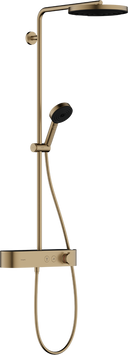 PULSIFY Showerpipe душова система 260 з термостатом, колір шліфована бронза 92852 фото