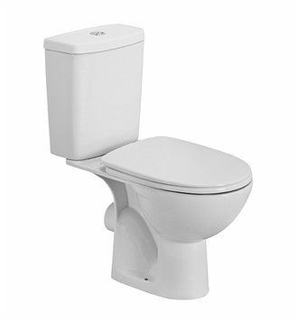 FREJA унітаз-компакт напольний, гор. випуск, с сидінням soft close, 3/6л, н/п 35118 фото