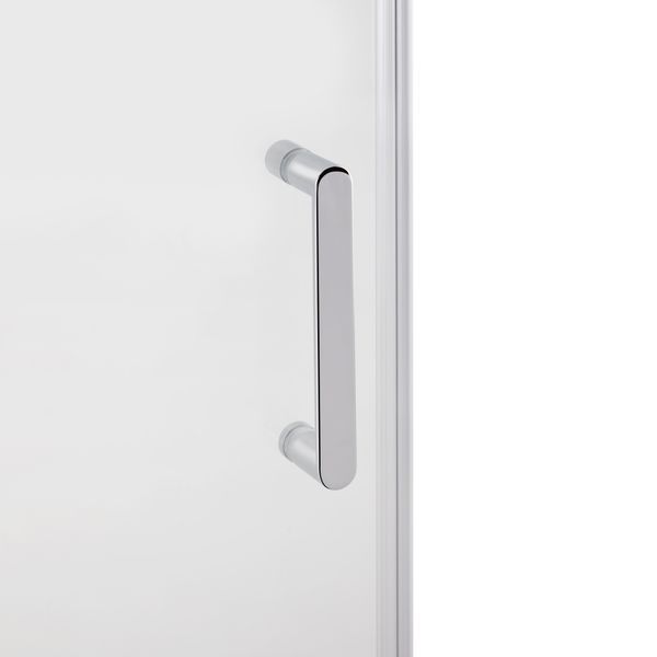 Душові двері в нішу Qtap Taurus CRM201-11.C6 97-108x200 см, скло Clear 6 мм, покриття CalcLess SD00039722 фото