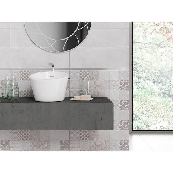Плитка Cersanit Snowdrops Light Grey 20x60 см 356732 фото
