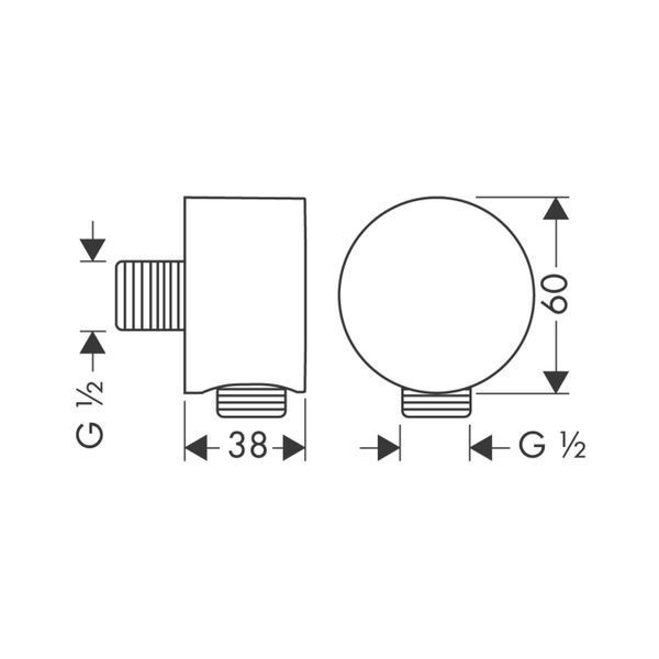 Axor Fixfit Шланговое соединение 42629 фото